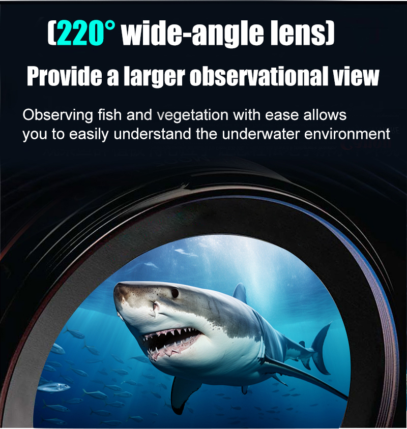 5 Inch Display Underwater Fish - Fish Finder Cable บทวิจารณ์และราคา